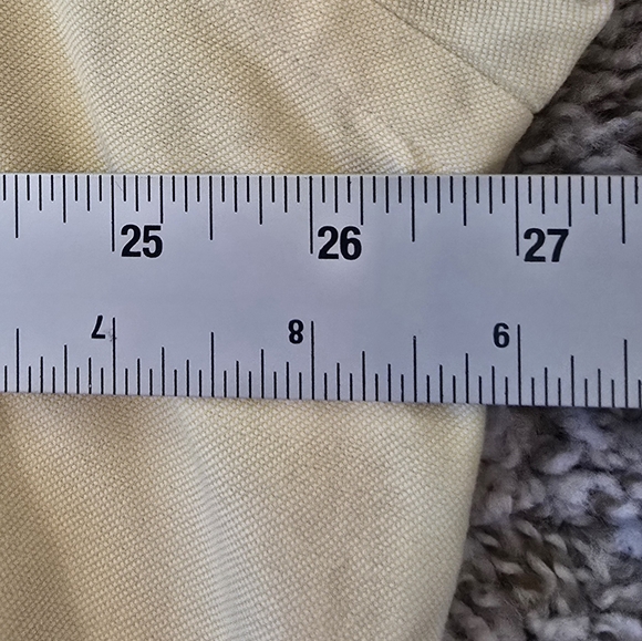 Ralph Lauren Polo Men's Yellow Oxford Button-Up Shirt 17 x 35 - Picture 4 of 6